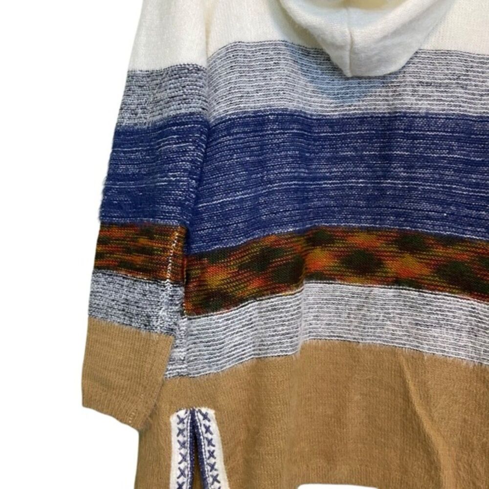 Fate Siana Stitch Hooded Cardigan Sweater NWOT Size Small S - Picture 13 of 13